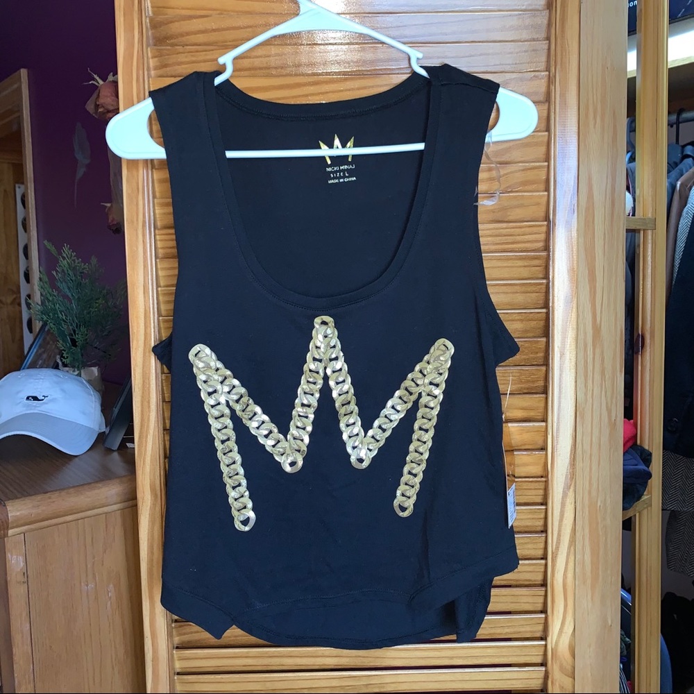 ‼️Closet Clean Out Sale Nicki Minaj | Black Tank